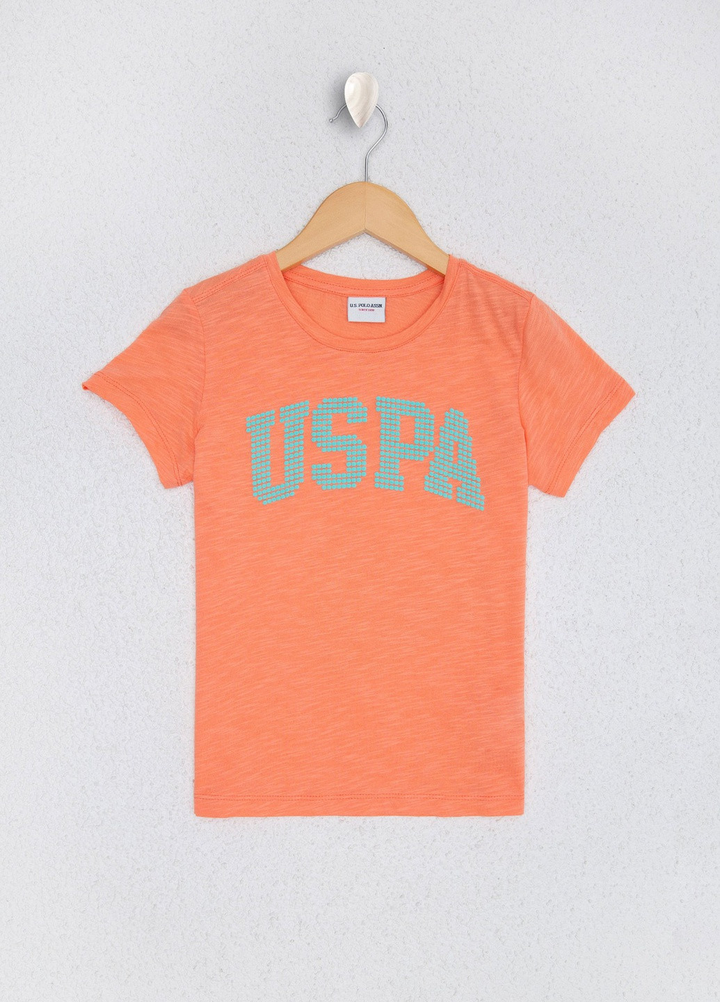 детская футболка-футболка u.s/ polo assn. на девочку для девочки U.S. Polo Assn.