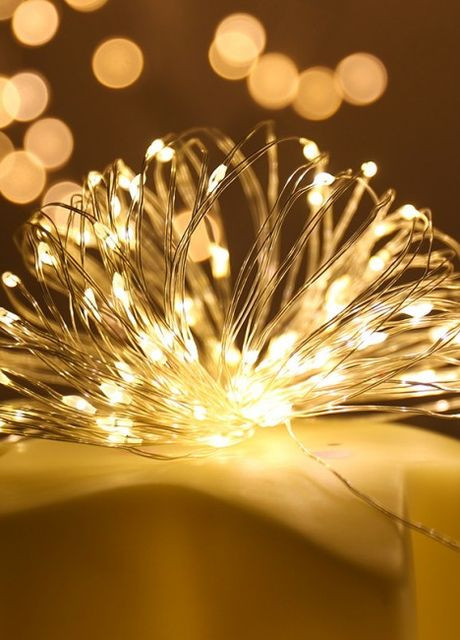 Диодная гирлянда-проволока Роса на 20 м, 200 лампочек от USB More (269462823)