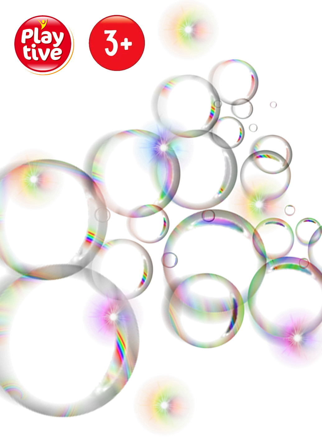 Мильні дитячі бульбашки з лабіринтом 60 мл Playtive (276402751)