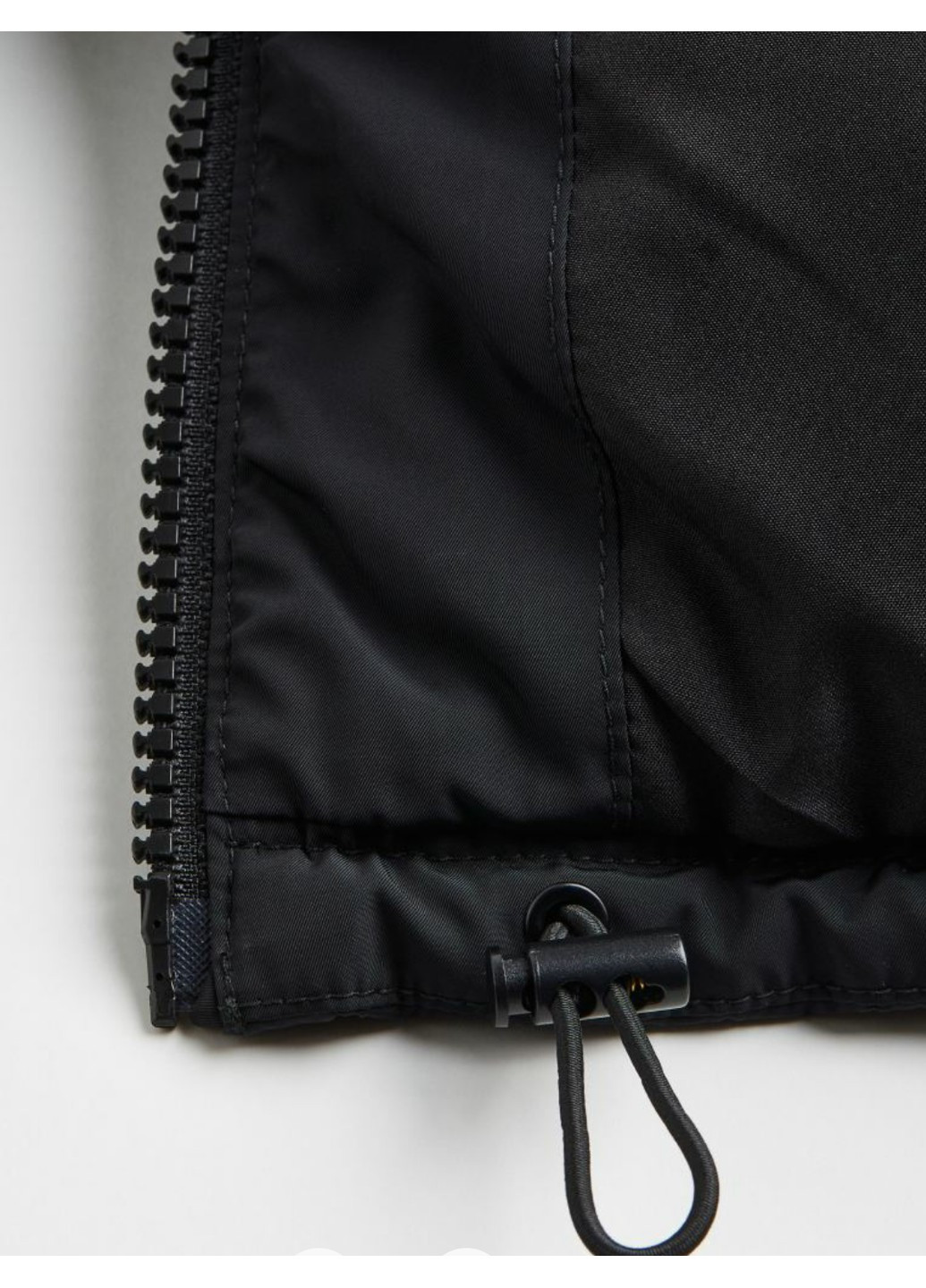 Черная демисезонная женская стеганная куртка (56297) xs черная H&M