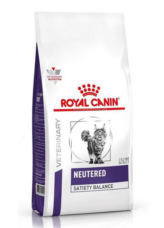 Сухой корм для кастрированных и стерилизованных кошек Neutered Satiety Balance до 7 лет 400 г Royal Canin (277812972)