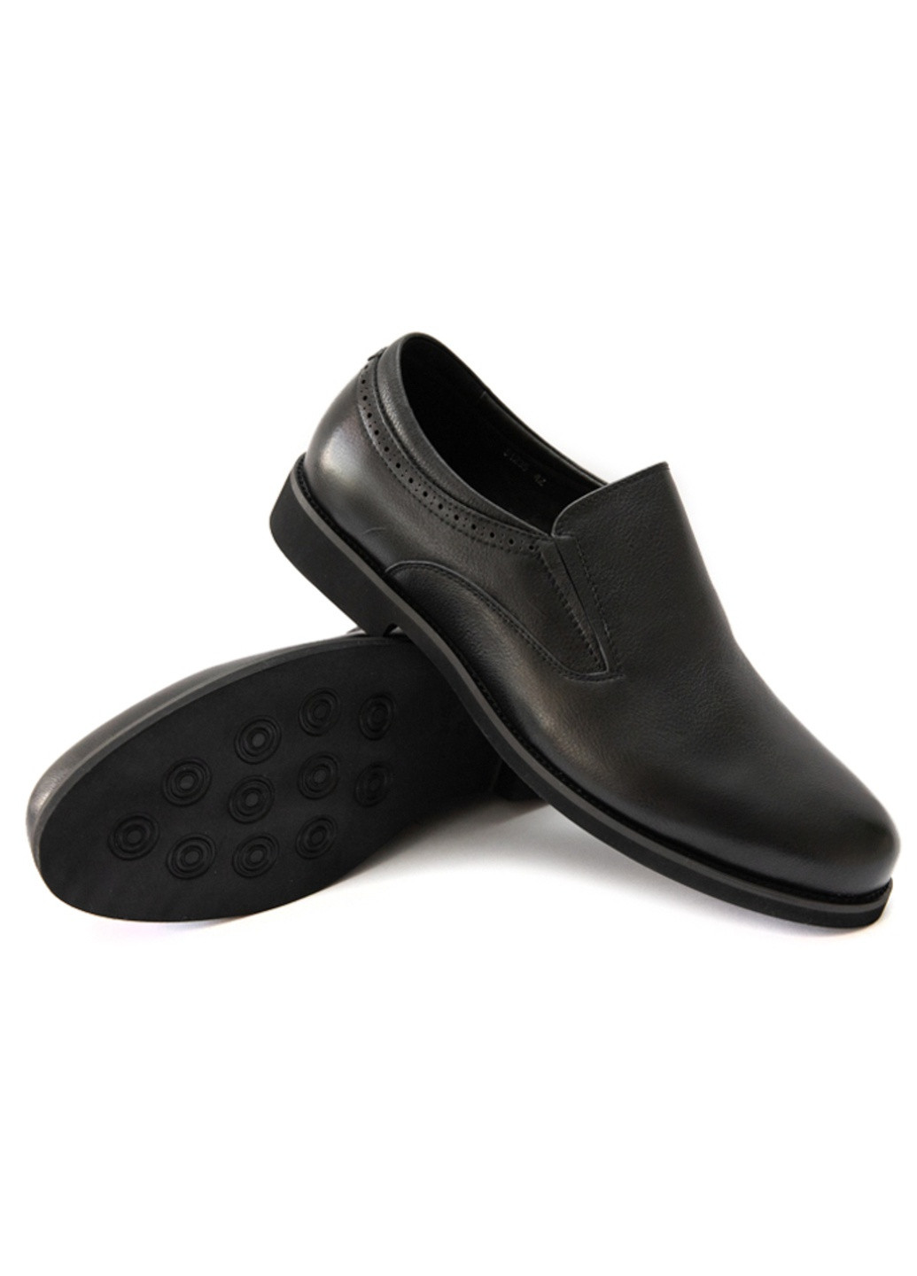 Черные вечерние туфли мужские бренда 9402139_(1) Sergio Billini без шнурков