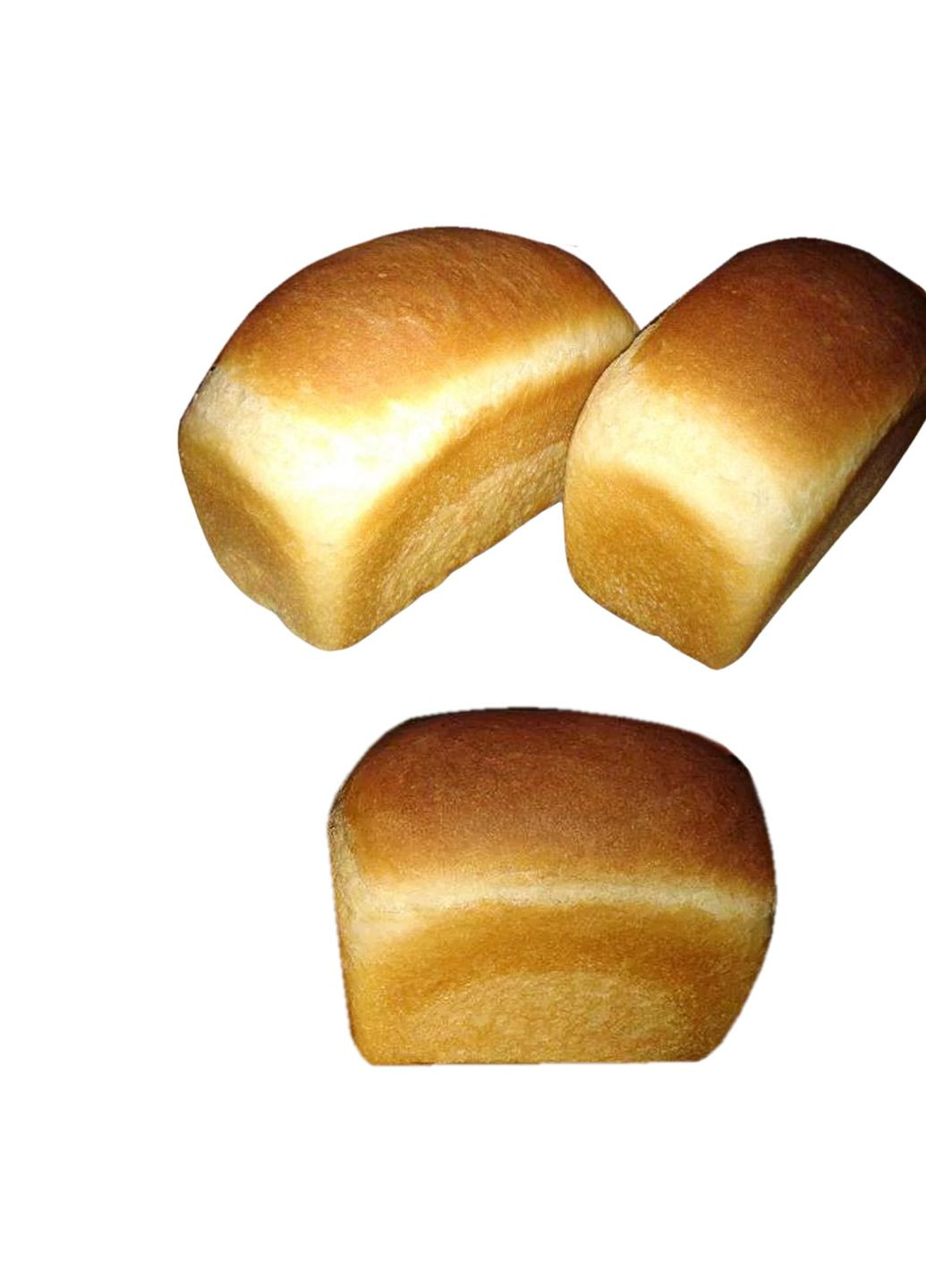 Форма потрійна хлібна для випічки бородинського хліба 11Д алюміній (17.5x12x9 см) Хлібпром (261552916)