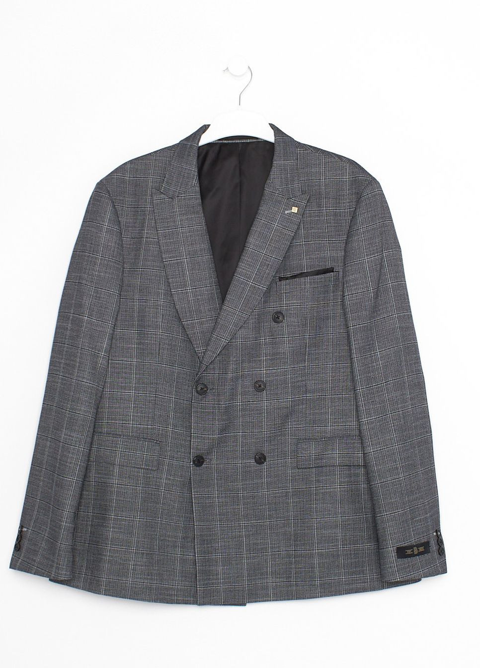 Пиджак,чорний-белий,CROSS HATCH Burton Menswear (264642667)