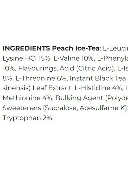 EAA Xpress 400 g /40 servings/ Peach Tea Scitec Nutrition (257252759)