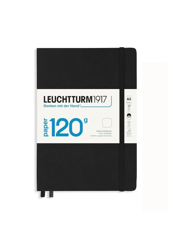 Блокнот 120G Edition, Середній, Чорний, Крапка Leuchtturm1917 (269901153)