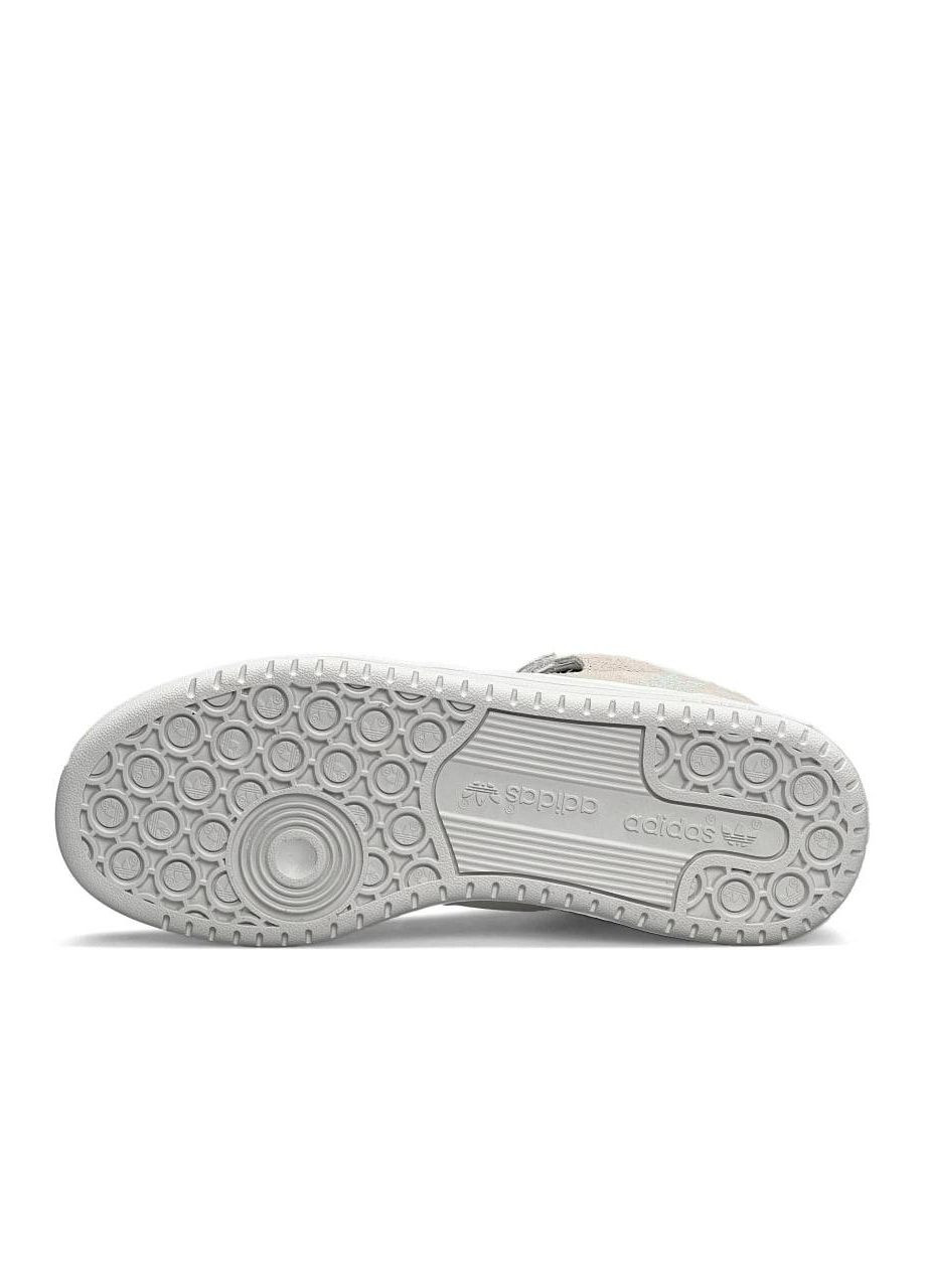 Белые демисезонные кроссовки женские, вьетнам adidas Originals Forum 84 Mid White Mint