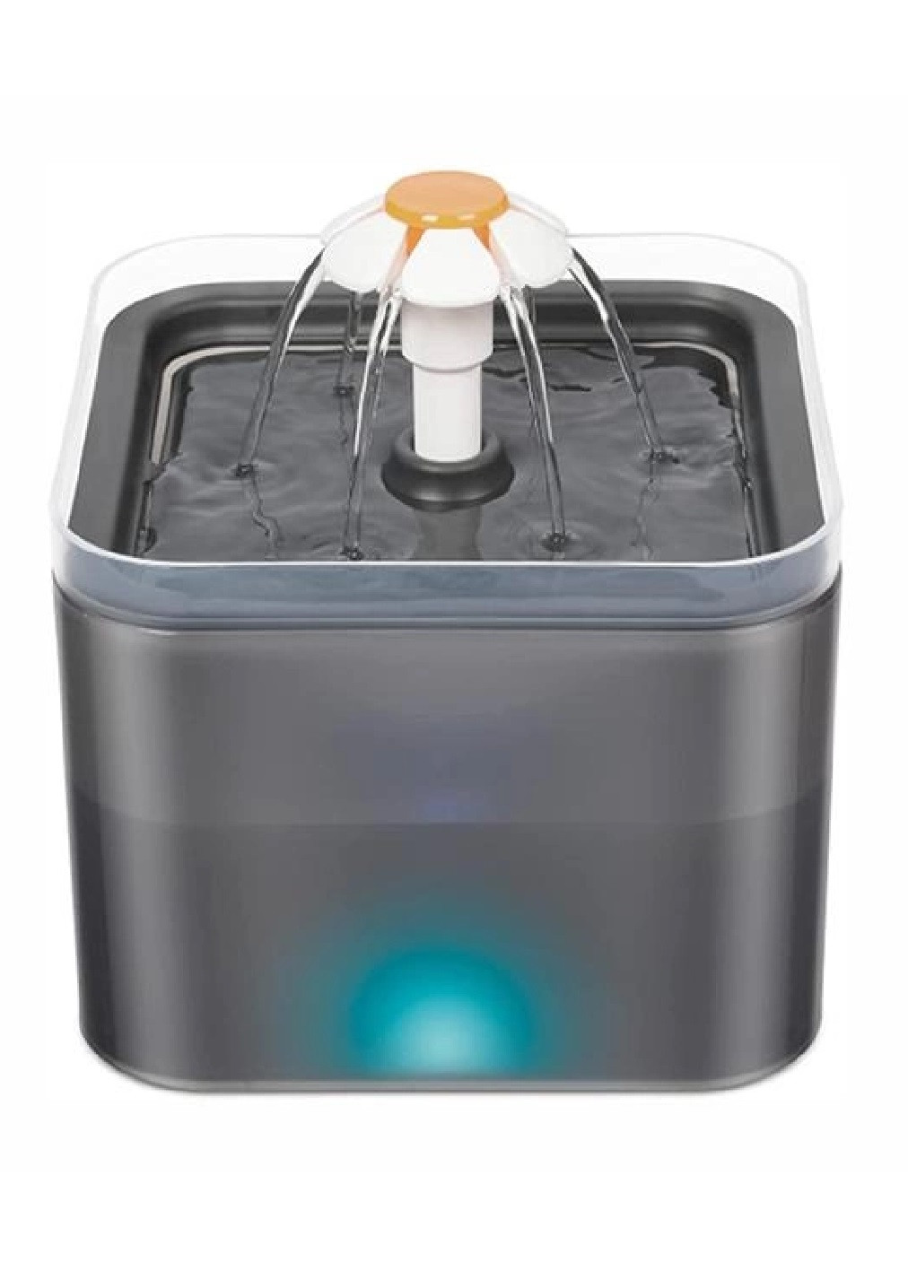 Питний фонтанчик поїлка посуд для котів собак тварин з фільтром датчиком руху USB 2 л (475734-Prob) Unbranded (270827881)