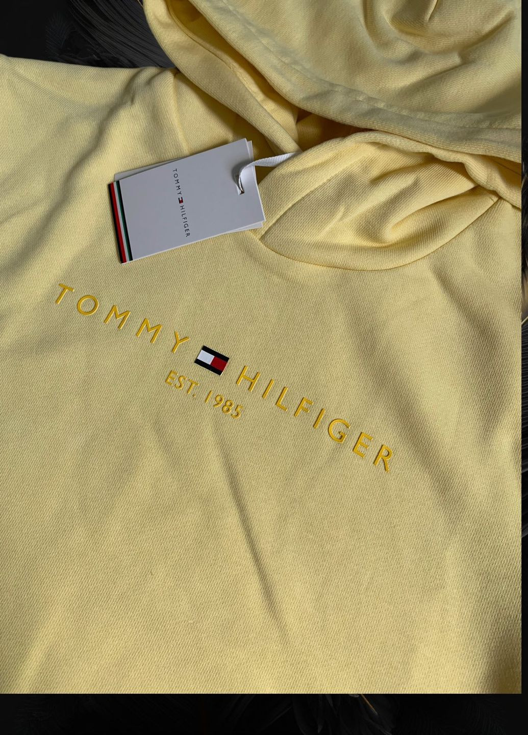 Жёлтое платье Tommy Hilfiger (261406832)