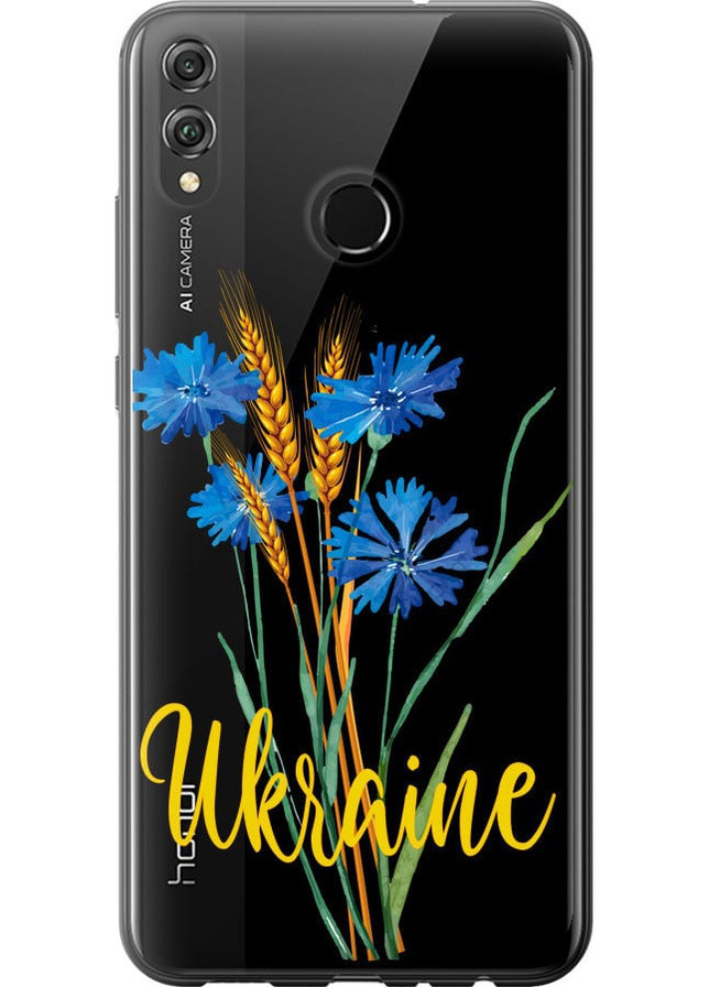 2D пластиковый чехол 'Ukraine v2' для Endorphone Huawei Honor 8X (257904390)