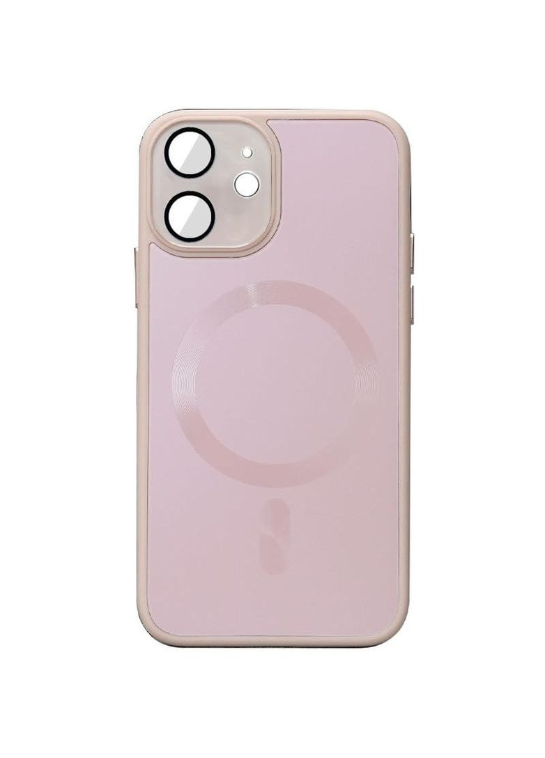 Силиконовый сапфировый чехол с защитой камеры на с MagSafe на Apple iPhone 12 (6.1") Epik (263776905)
