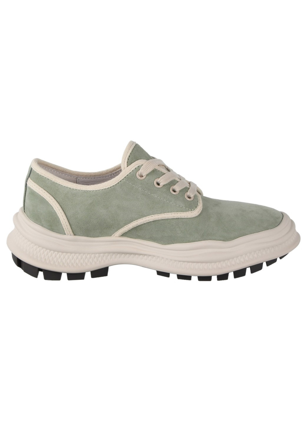 Зеленые демисезонные женские кроссовки 196843 Deenoor