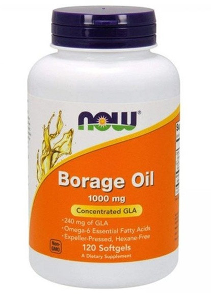Borage Oil 1000 mg 120 Softgels Now Foods (256724061)