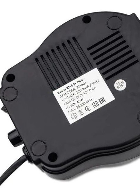 Фрезер для манікюру Bucos ZS-601 PRO (чорний) 45 Вт Nail Drill (256742596)