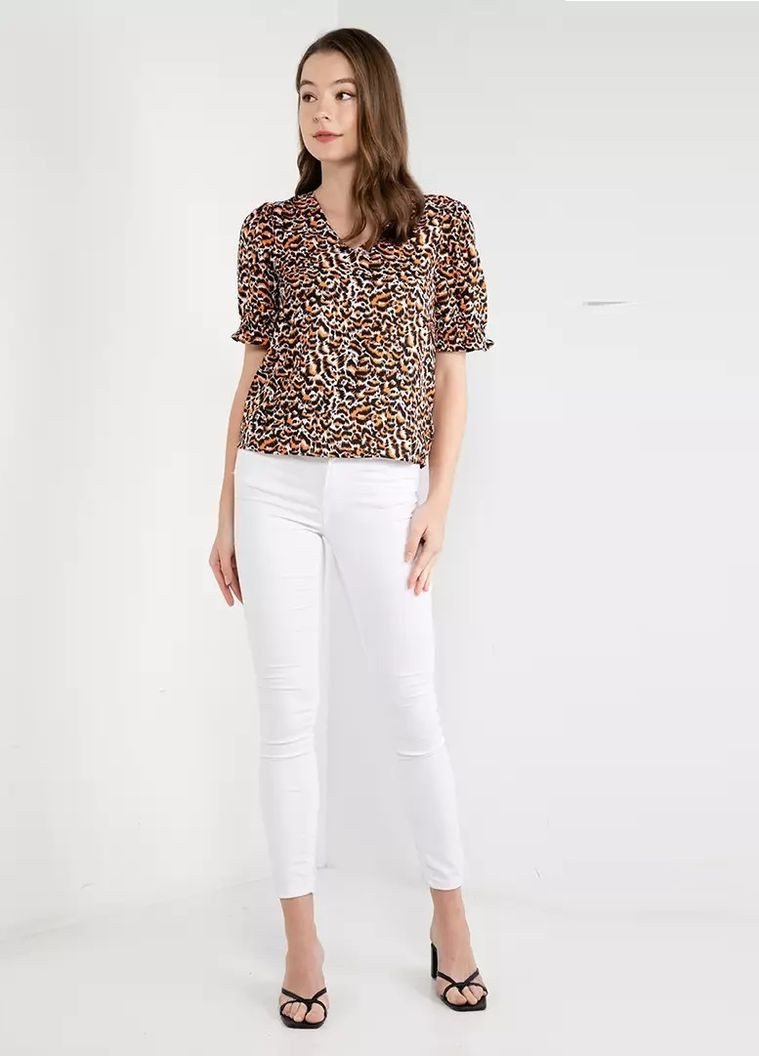 Комбинированная блуза Only