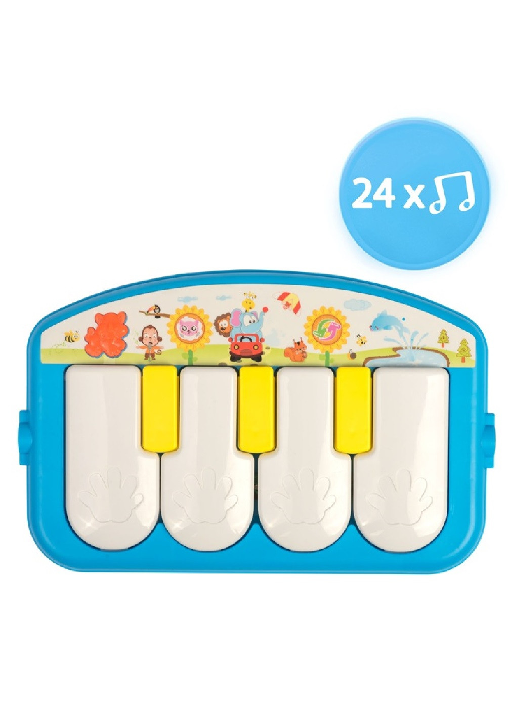 Большой развивающий интерактивный коврик с пианино фортепиано для детей младенцев малышей (475467-Prob) Unbranded (267890423)