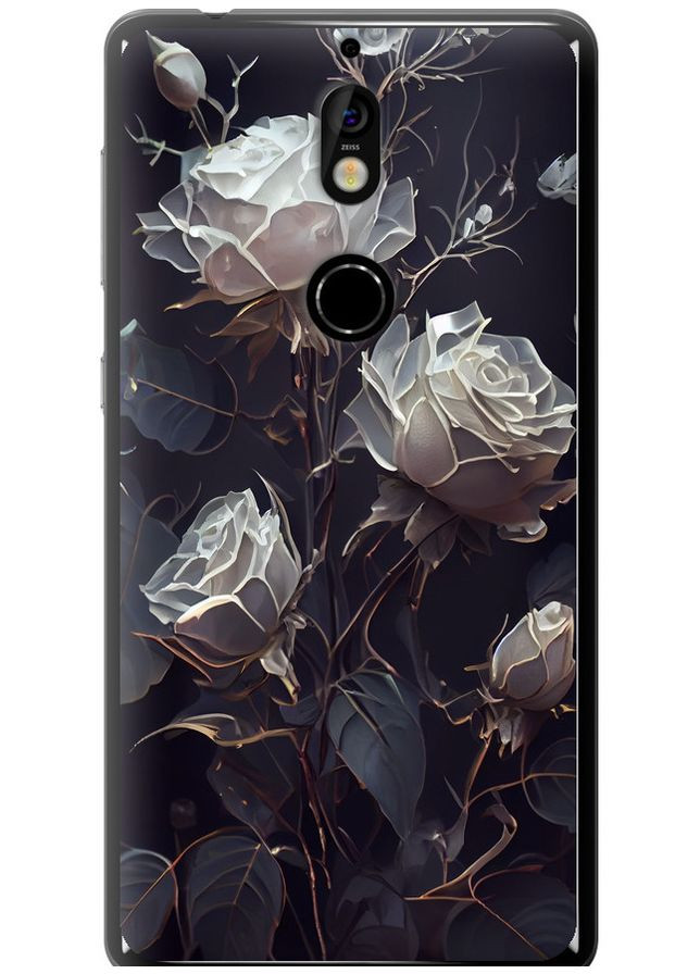Силіконовий чохол 'Троянди 2' для Endorphone Nokia 7 (276842471)