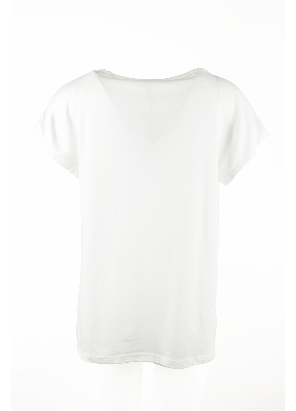 Белая летняя футболка женская 000944 Street One