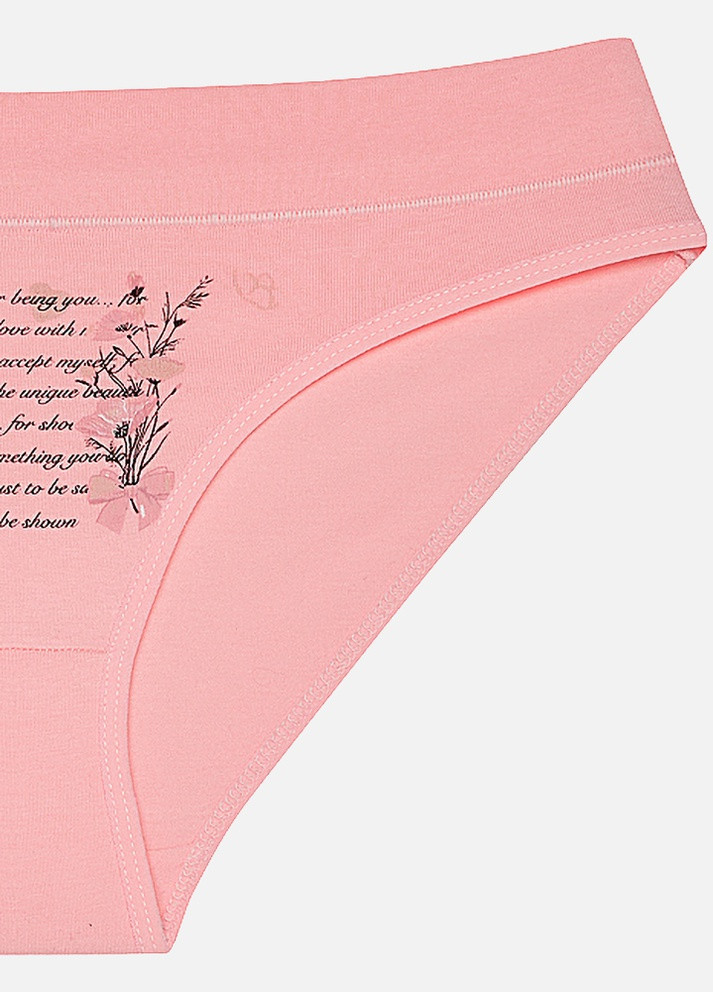 Жіночі трусики сліпи колір рожевий ЦБ-00220499 Donella (259498442)