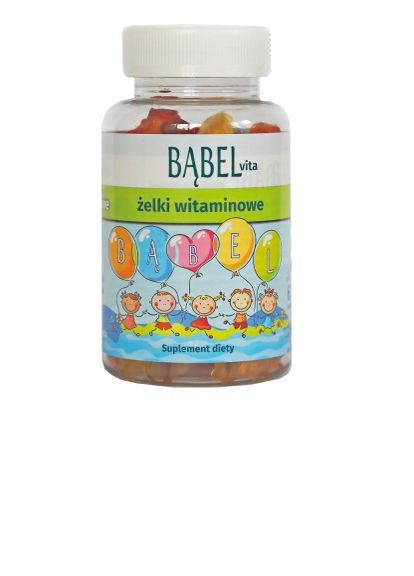 Мультивитаминные жевательные желейки для детей, 60 шт Babel (277820346)