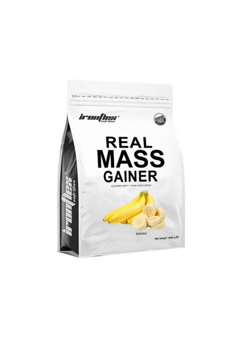 Real Mass Gainer 1000 g /13 servings/ Strawberry Ironflex (276459130)