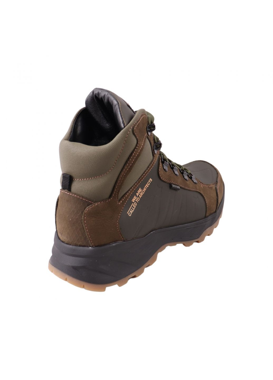 Черевики чоловічі зелені натуральний нубук Brave 257-24ZHS (263141285)