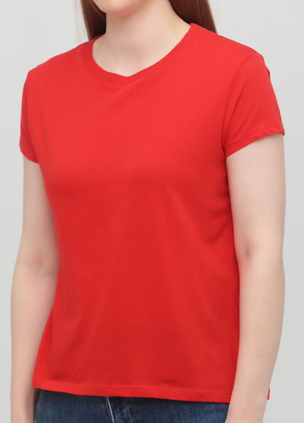 Красная футболка Jennyfer
