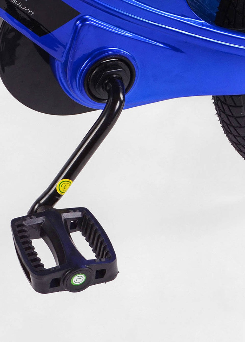 Детский двухколесный велосипед Connect 16" дюймов цвет синий ЦБ-00213405 No Brand (259422118)