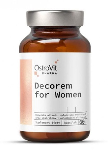 Комплекс для женщин Pharma Decorem For Women 60 caps Ostrovit (259635589)