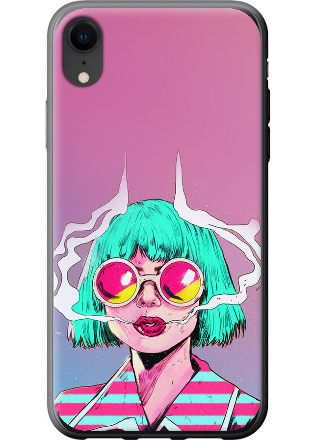 2D пластиковий чохол 'Поп арт дівчина' для Endorphone Apple iPhone XR (276192396)