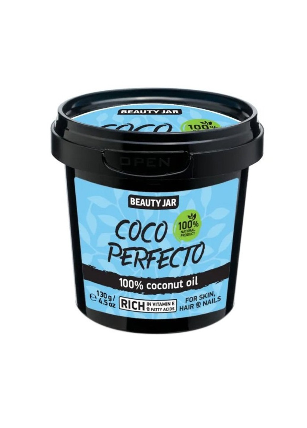 Кокосовое масло Coco Perfecto 130 г Beauty Jar (258420072)