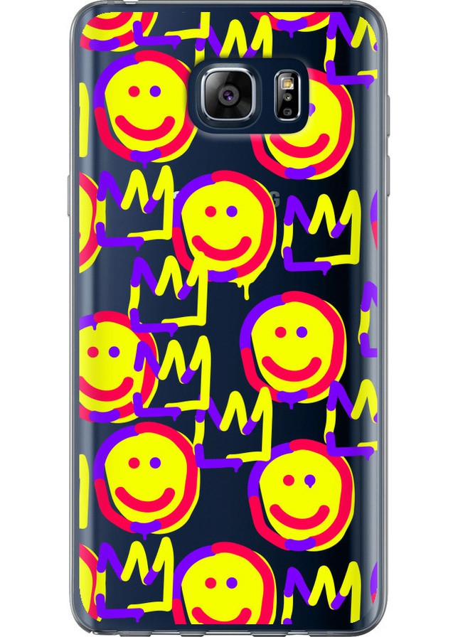 Силиконовый чехол 'Смайлики v2' для Endorphone Samsung Galaxy Note 5 N920C (258211423)