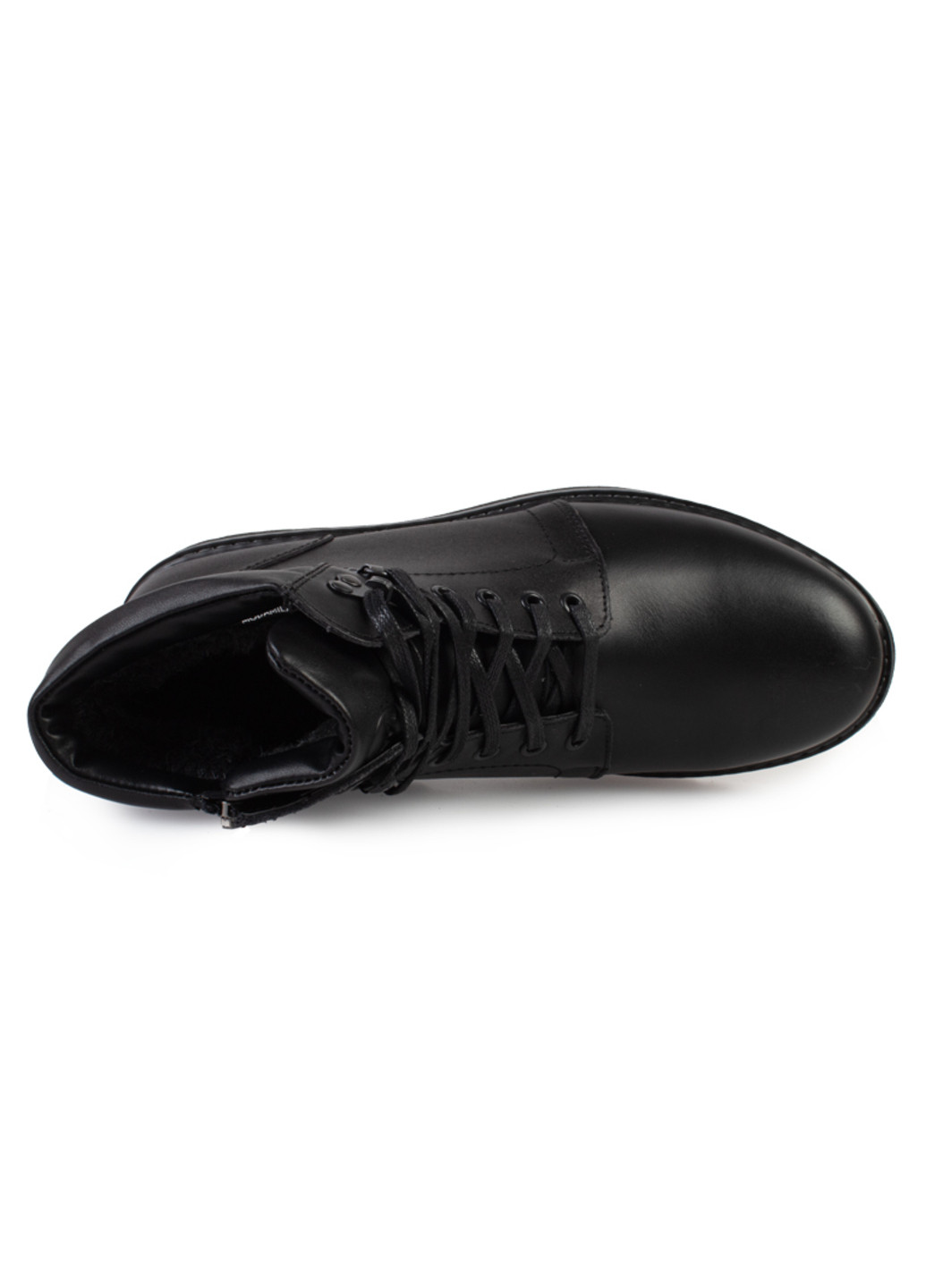 Черные зимние ботинки мужские бренда 9501131_(1) ModaMilano