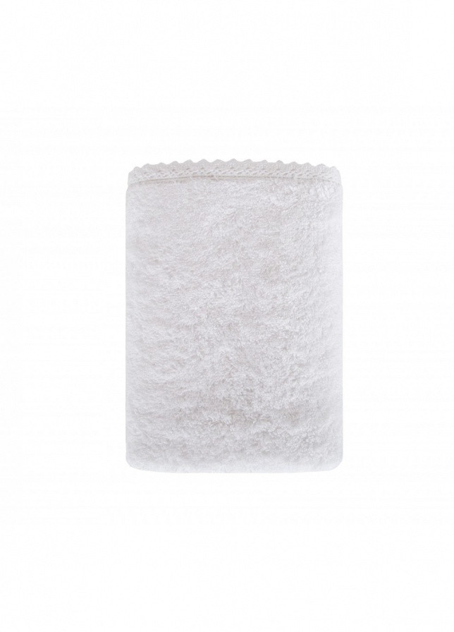 Irya полотенце - natty beyaz белый 70*130 однотонный белый производство - Турция