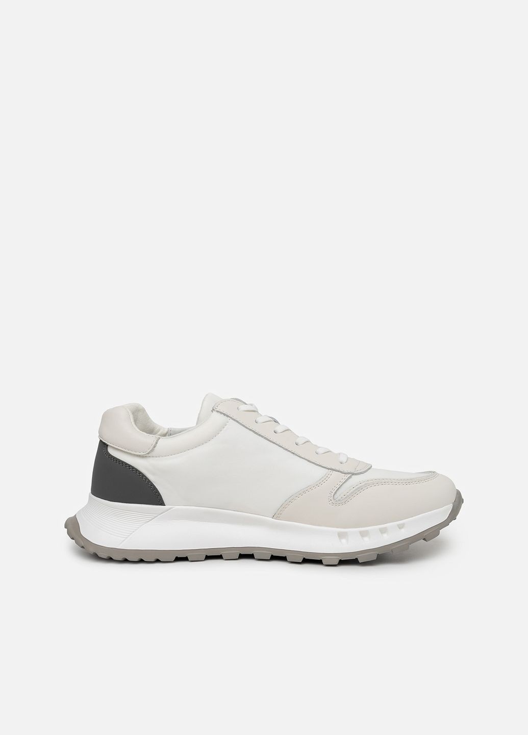 Білі Осінні чоловічі кросівки колір білий цб-00232867 Yuki