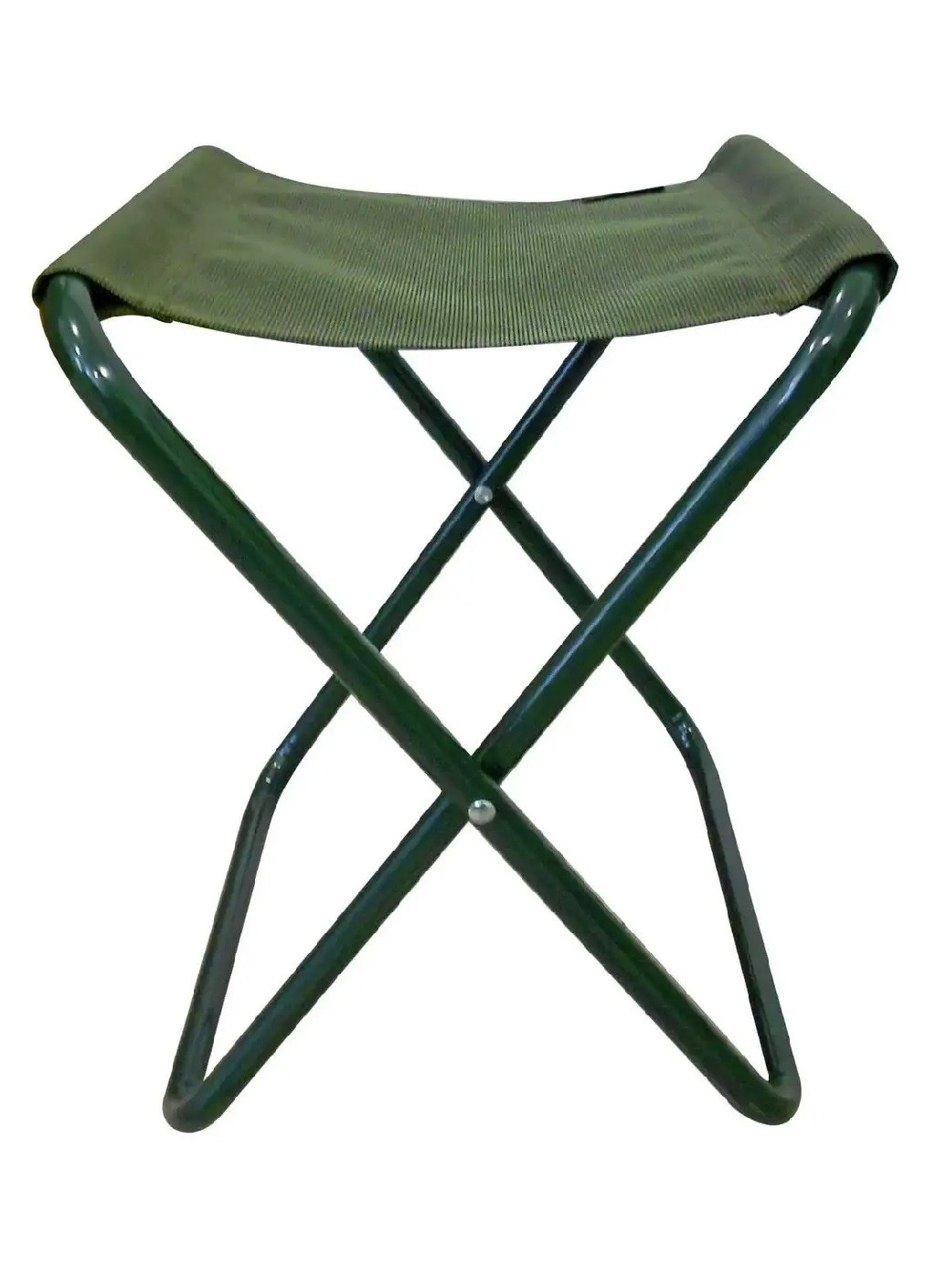 Раскладной компактный легкий стул без спинки для отдыха дачи рыбалки туризма кемпинга 39х29х34,5 см (475298-Prob) Зеленый Unbranded (265391183)