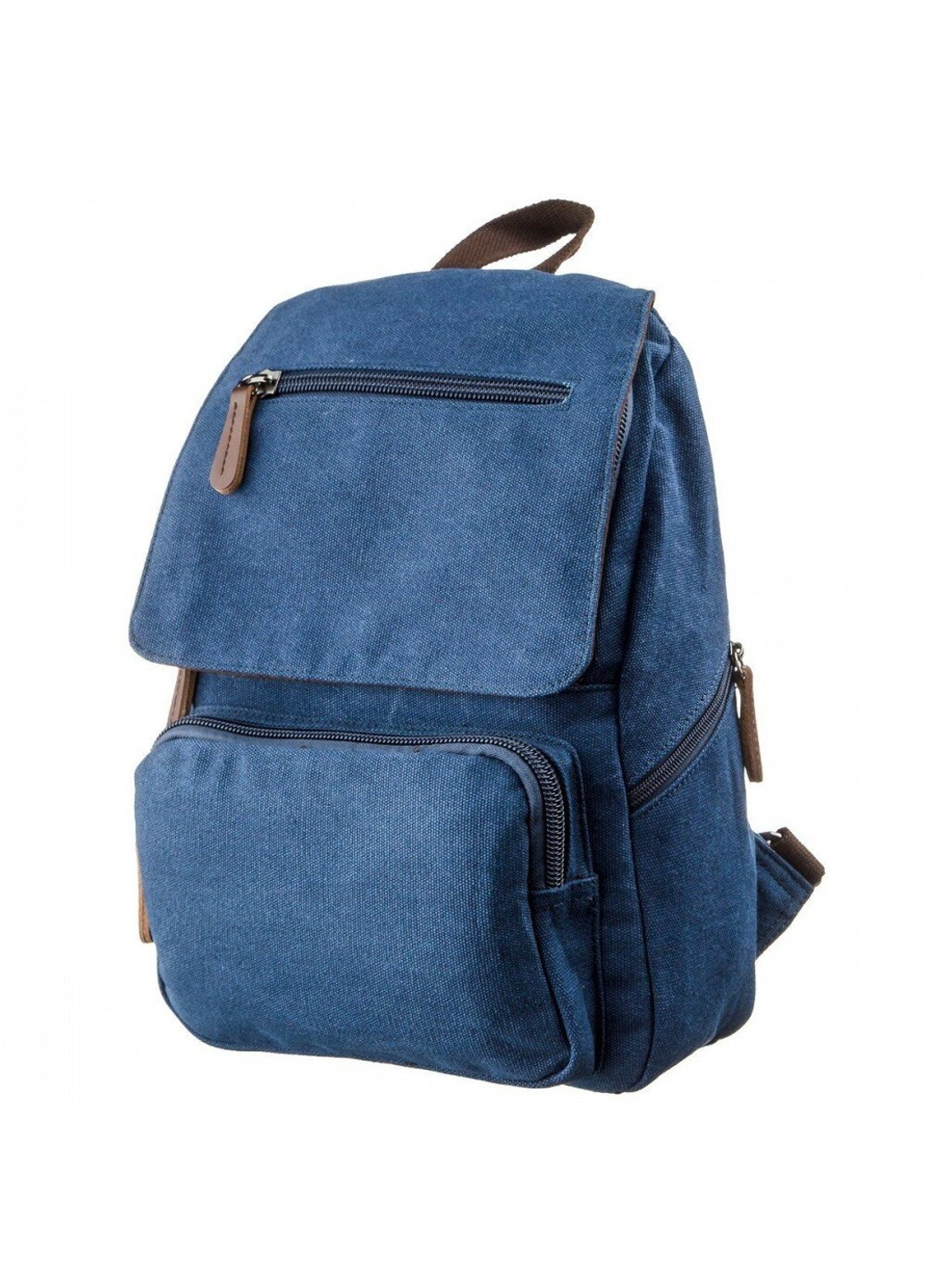 Женский текстильный синий рюкзак 20197 Vintage (262522832)