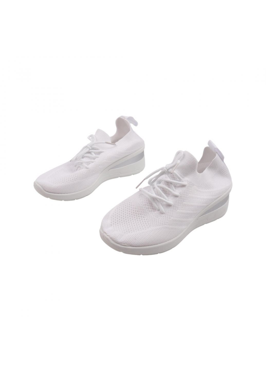 Білі кросівки жіночі білі текстиль Fashion 26-22LK