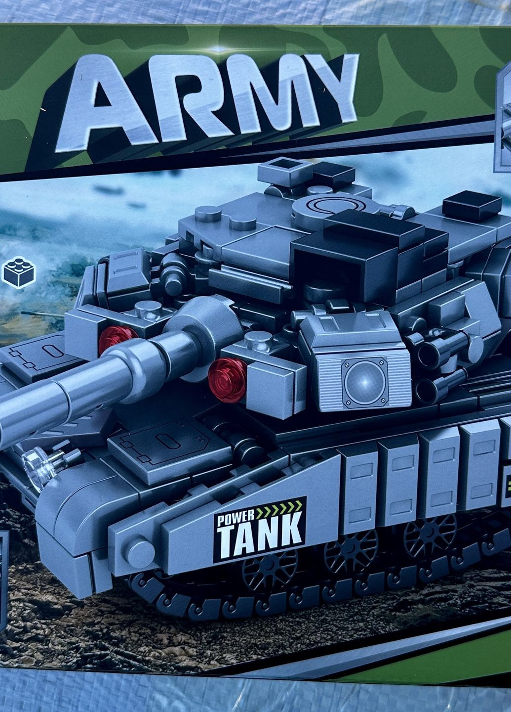 Военный конструктор Танк, от 273 деталей (KB 185) Limo Toy (267927702)