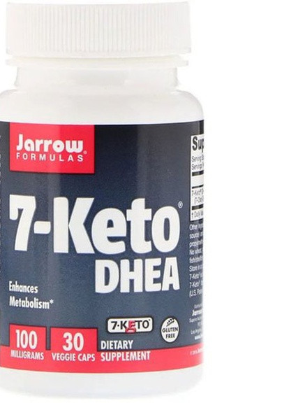 7-Keto Dhea 100 mg 30 Veg Caps JRW15061 Jarrow Formulas (256725083)