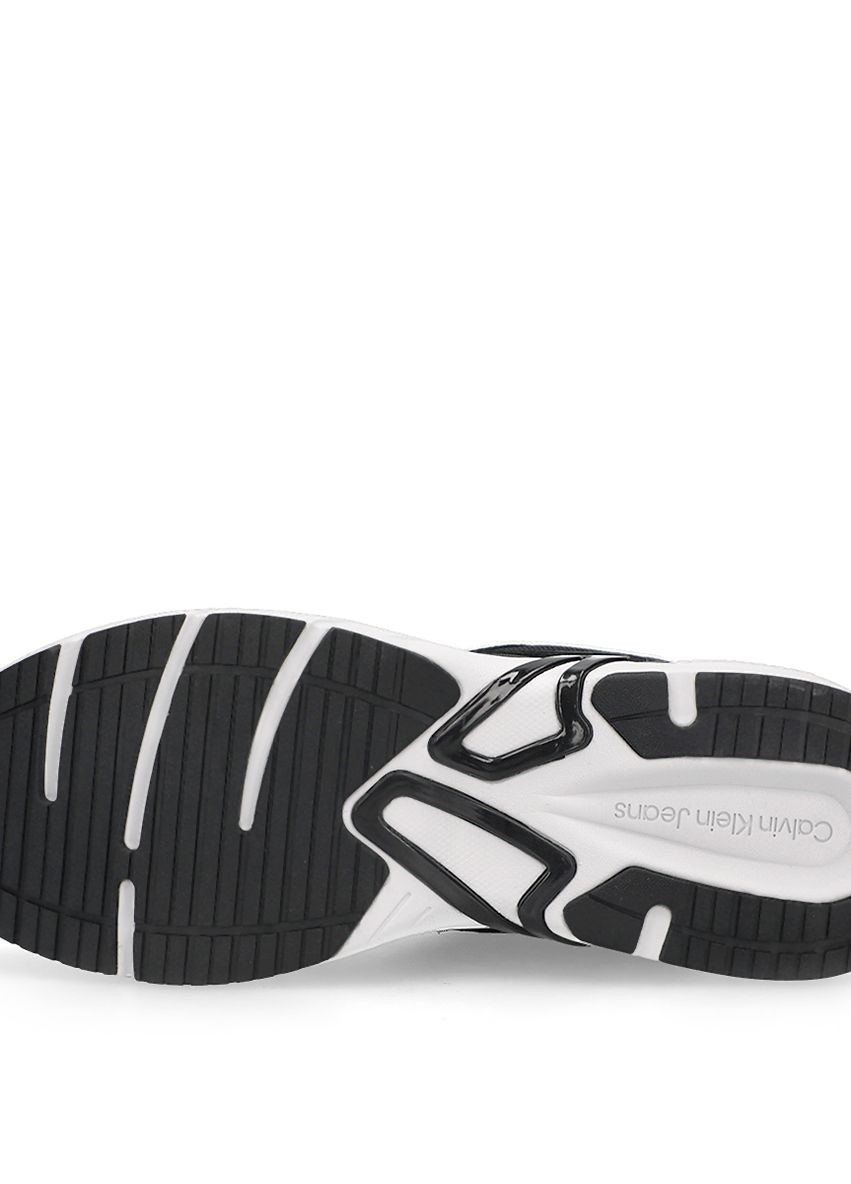 Чорно-білі жіночі кросівки снікерси jeans retro tennis su-mesh оригінал Calvin Klein