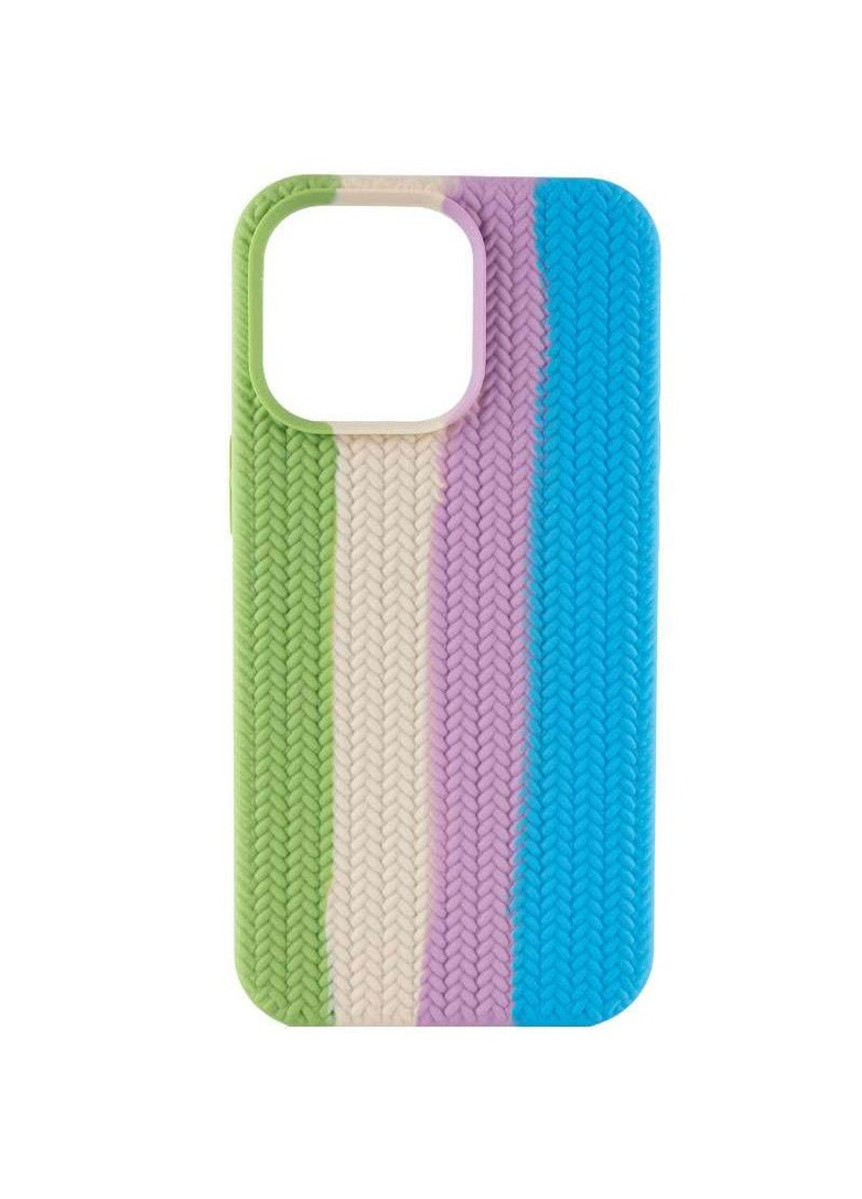 Чехол Silicone Case плетёный для Apple iPhone 13 Pro Max (6.7") Epik (258784152)