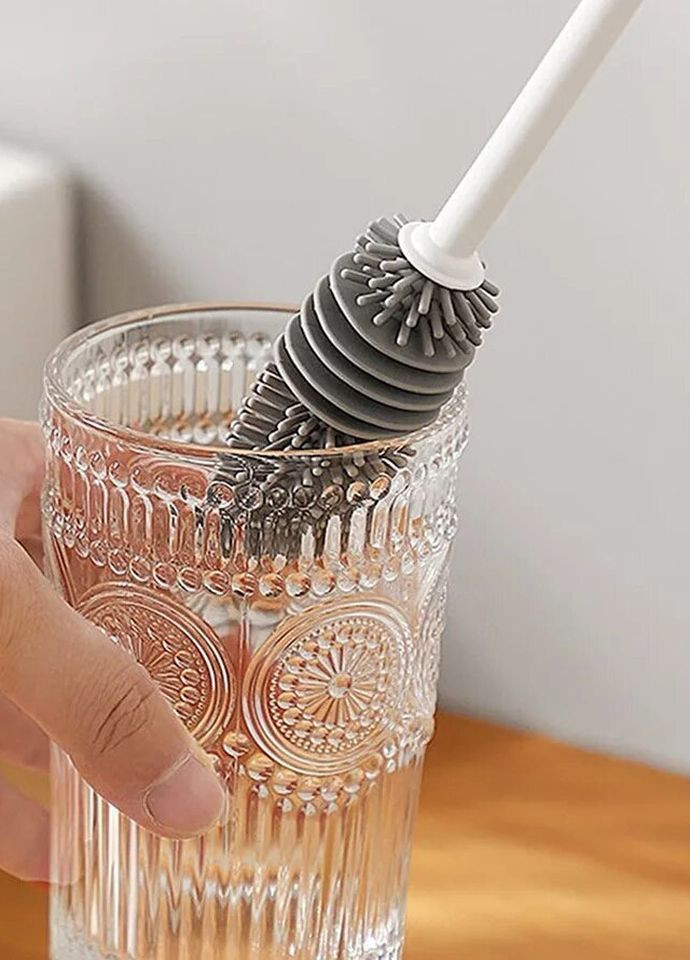 Силиконовая щетка для мытья посуды Cup Brush Let's Shop (267735866)