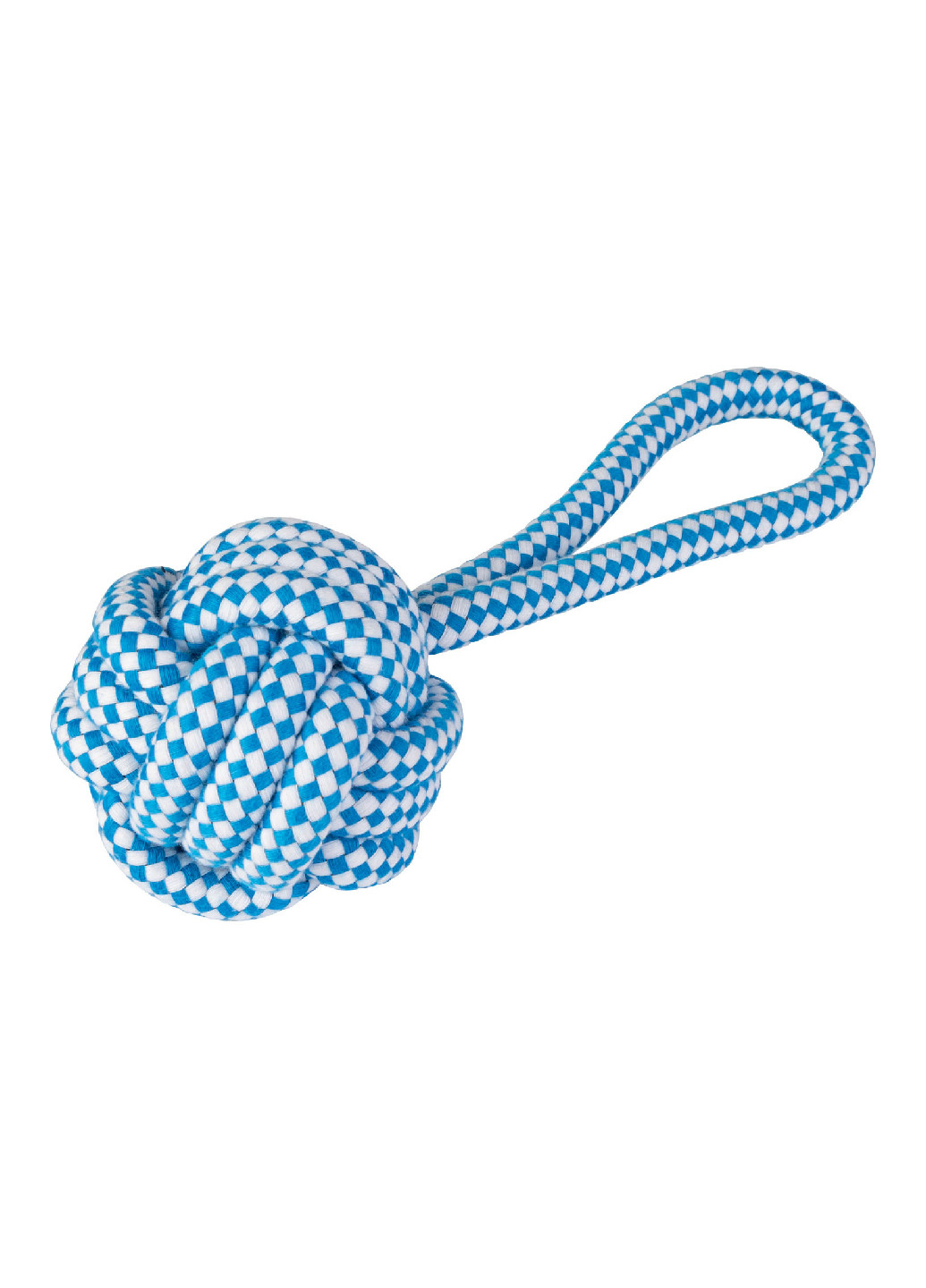 Іграшка для собак з мотузки блакитний Zoofari (260492675)