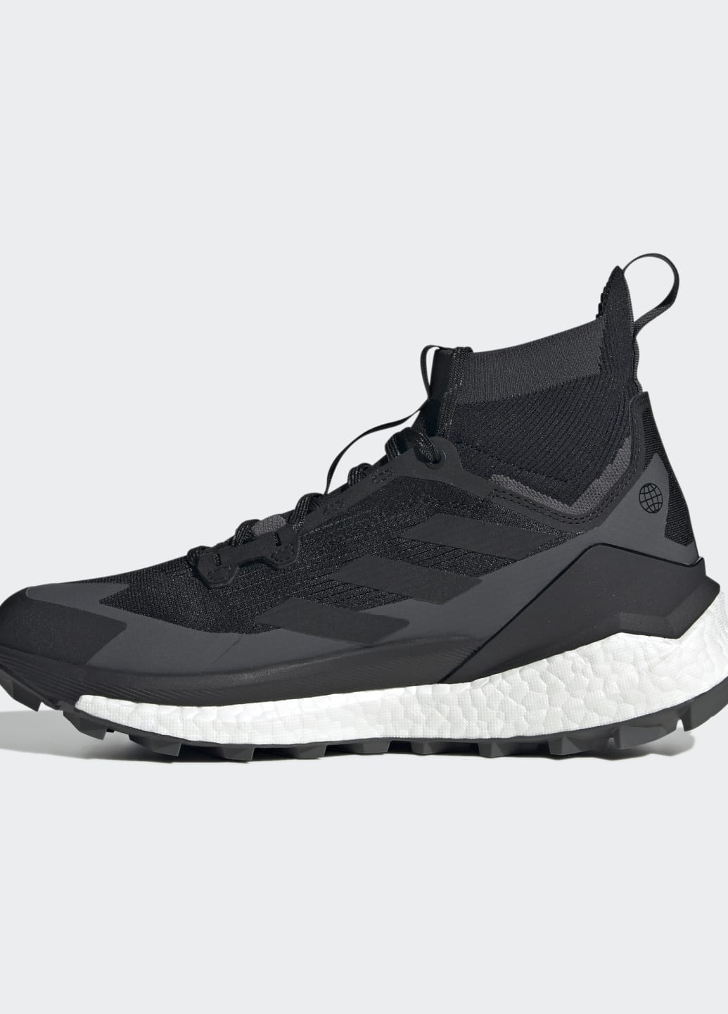 Черные всесезонные кроссовки для хайкинга terrex free hiker 2.0 adidas