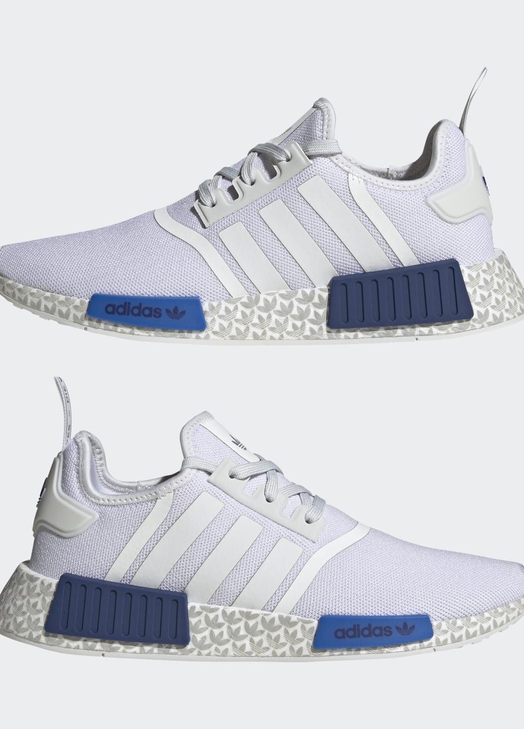 Білі всесезон кросівки nmd_r1 adidas