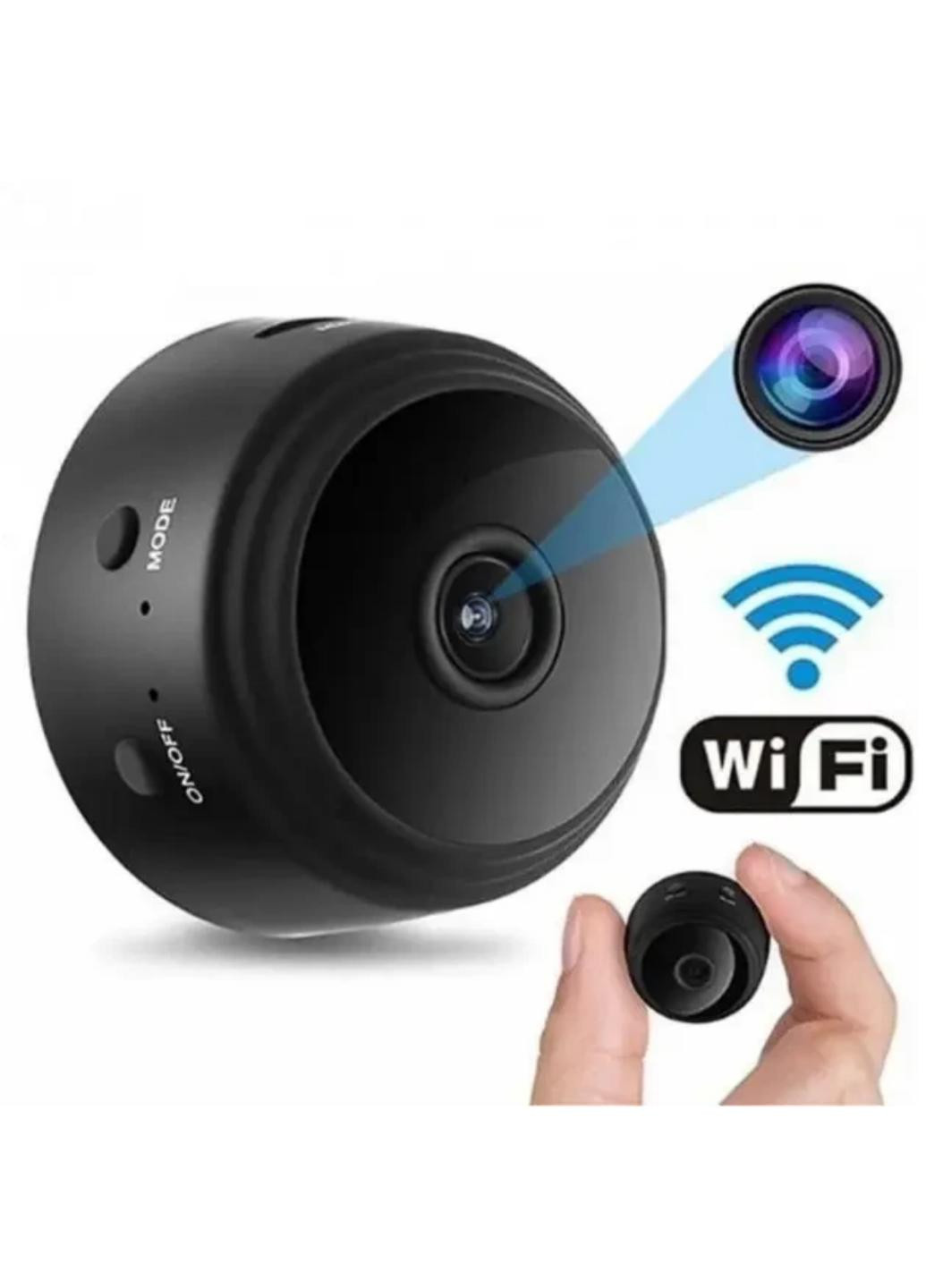 Мініатюрна IP P2P HD камера з Wi-Fi зі зйомкою нічного відео 4,5*4,5*2,5 см XO a9 (259138897)