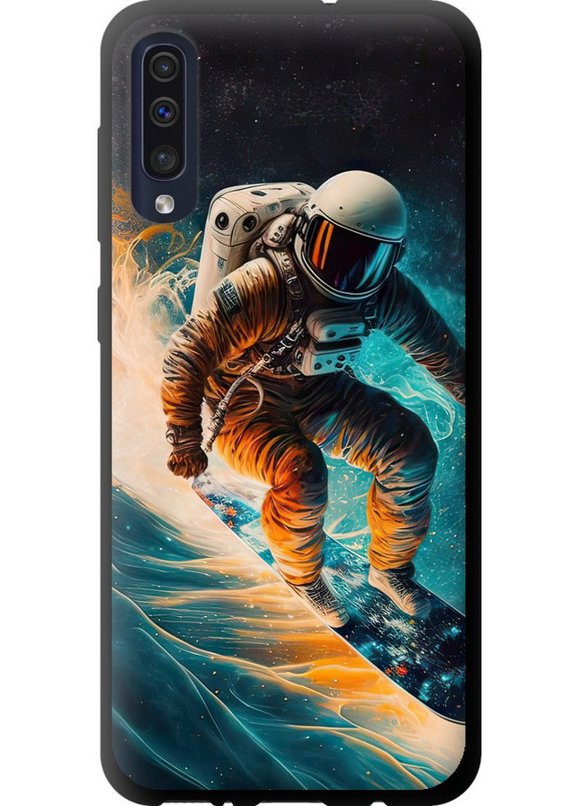 TPU черный чехол 'Сноубордист' для Endorphone Samsung Galaxy A50 2019 A505F (258089531)