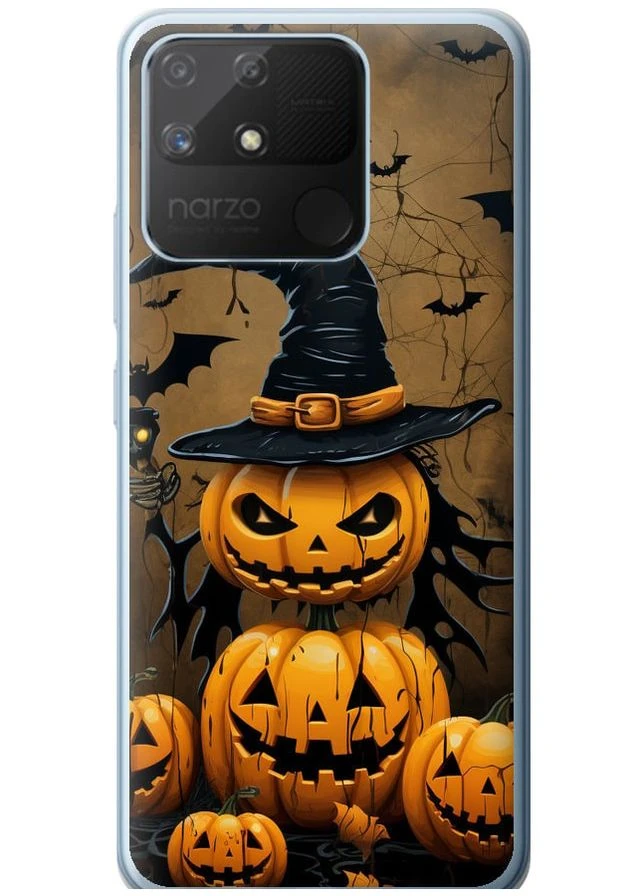 Силіконовий чохол 'Хелловін 1' для Endorphone Realme Narzo 50A (266810086)