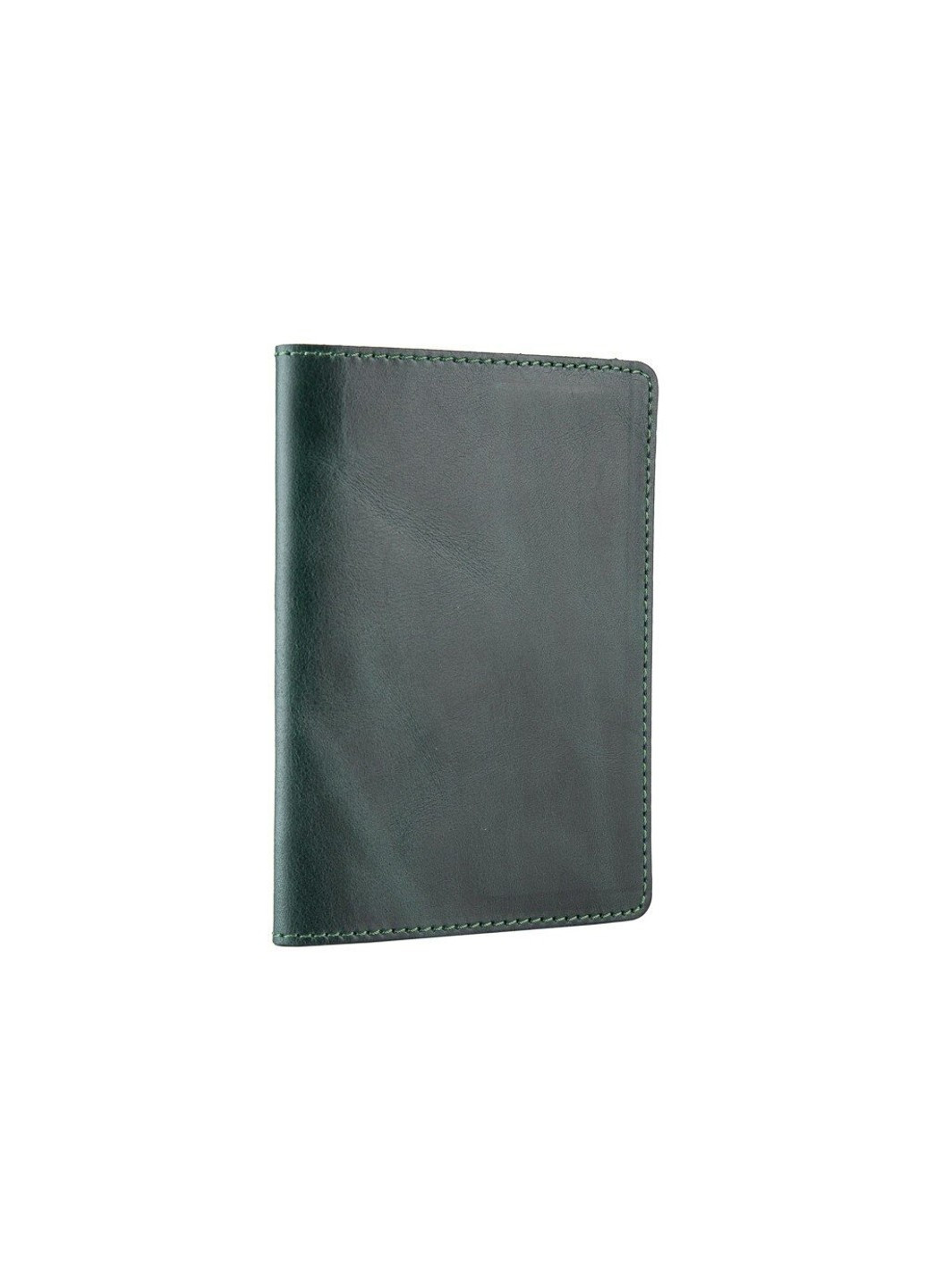 Шкіряна обкладинка на паспорт HiArt PC-01 Crystal Olive Коричневий Hi Art (268371835)